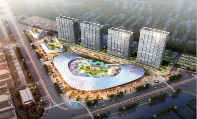 62臺(tái)定制載貨電梯！快意為華中羽絨服智慧產(chǎn)業(yè)園“梯”速增效